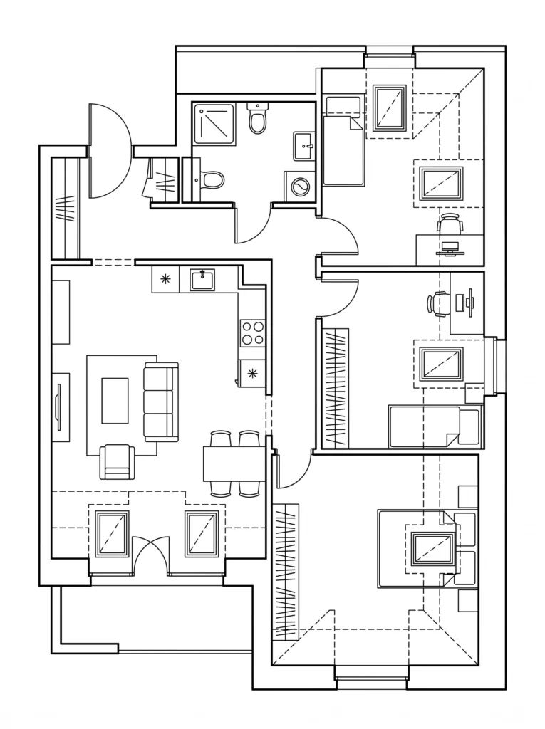 Plan poddasze (zdjęcie przykładowe)